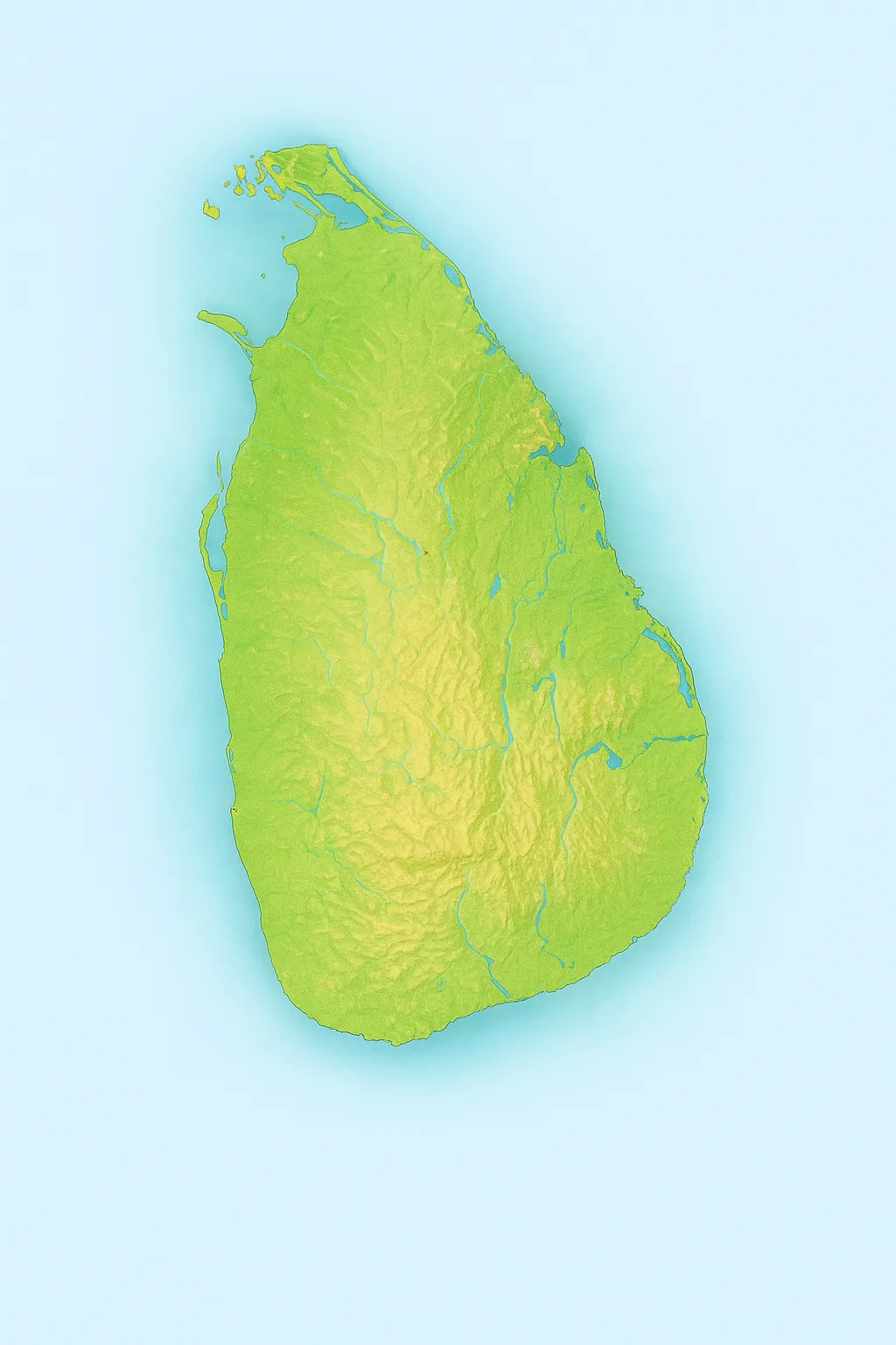 Sri Lanka Map